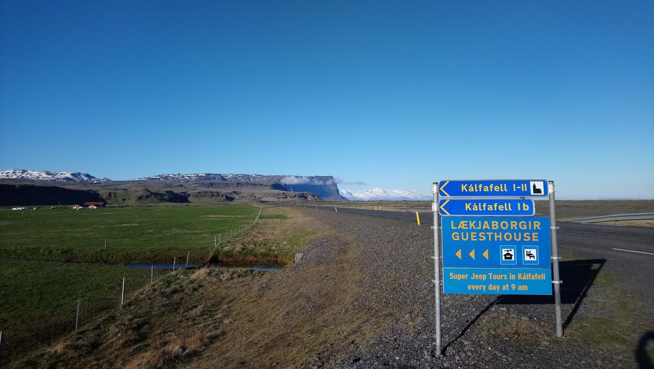 Laekjaborgir Guesthouse Kálfafell エクステリア 写真